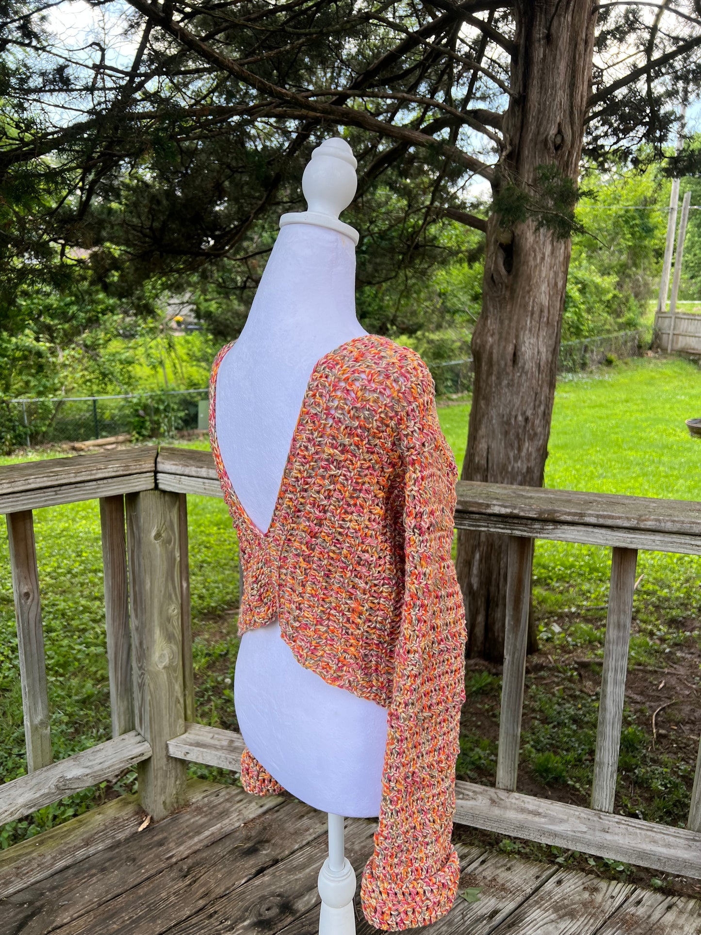 Crossover Sweater Sz Small