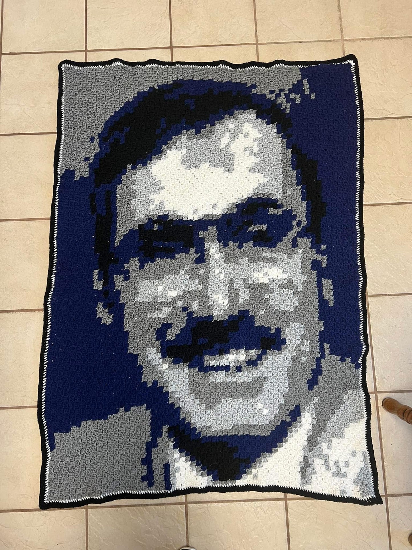 Full Size Hand Crocheted Blanket