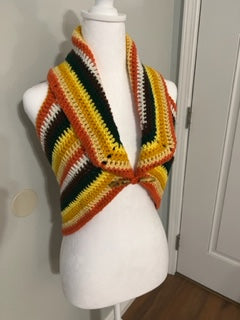 Sunflower Mandala Fae Vest Sz SM