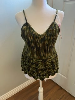 Camo Tank Top Sz Sm (4-6)